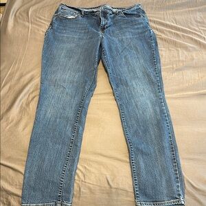 Old Navy Blue Straight Leg Jeans Classic Denim